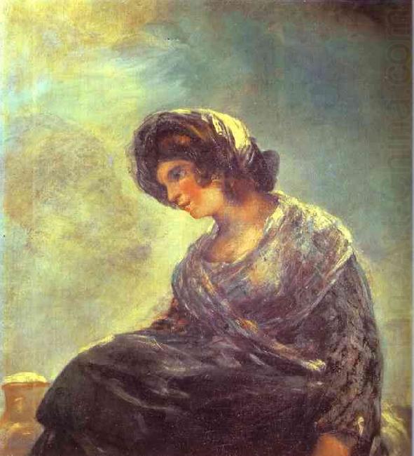 Francisco Jose de Goya The Milkmaid of Bordeaux. china oil painting image